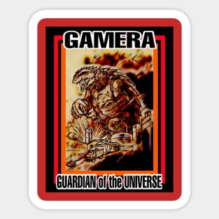 GAMERA, GUARDIAN OF THE UNIVERSE Sticker